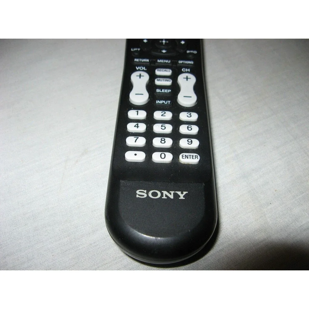 Original Sony RM-VZ220 4 Device SAT TV Cable VCR DVD Black Remote Control